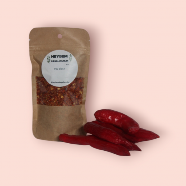 Doğal Pul Biber (50 gr)